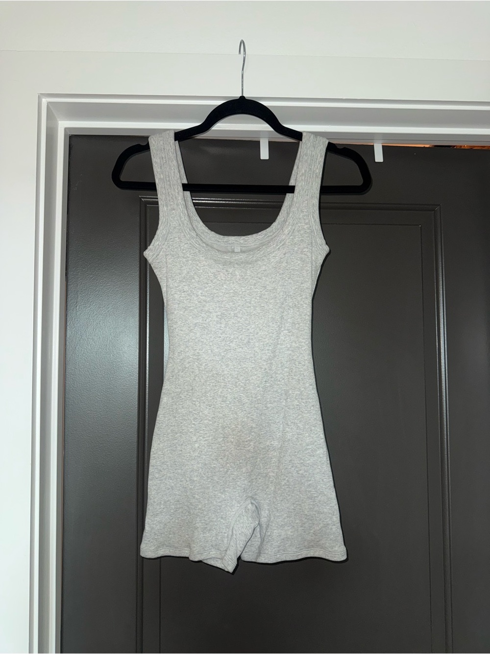 Skims Cotton Ribbed Romper